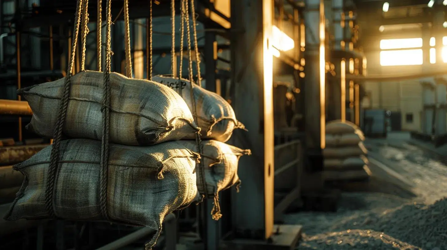 cement bag machine