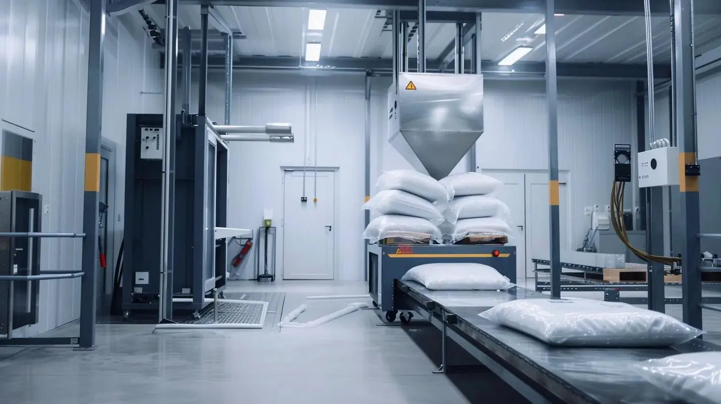 máquina de ensacado industrial