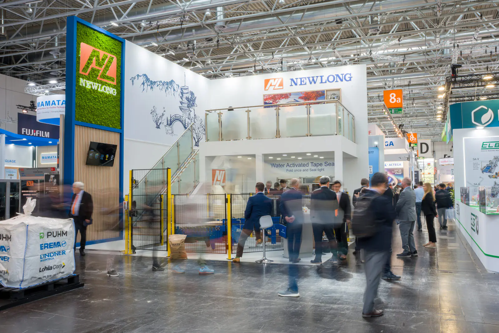 Newlong stand at Interpack 2026 wide view